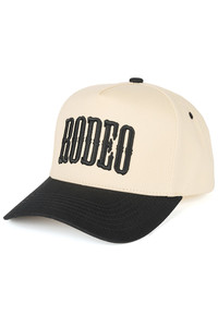 C.C RODEO Letter Embroidered Snapback Trucker Hat