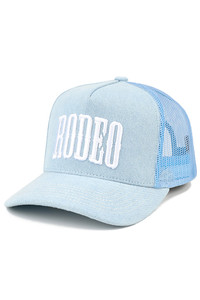 C.C RODEO Letter Embroidered Snapback Trucker Hat
