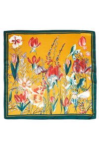 Floral Garden Print Bandana Summer Scarf