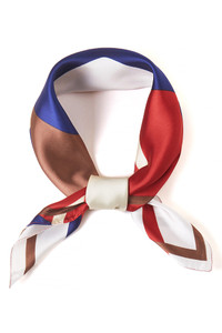 Geometric Pattern Print Bandana Summer Scarf