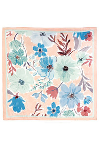 Floral Painting Print Bandana Summer Scarf
