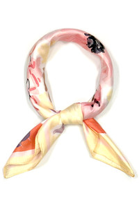 Floral Painting Print Bandana Summer Scarf