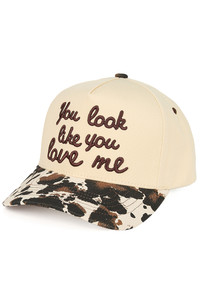C.C YOU LOOK LIKE YOU LOVE ME Trucker Hat Snap Back Baseball Cap 
