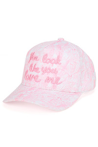 C.C YOU LOOK LIKE YOU LOVE ME Trucker Hat Snap Back Baseball Cap 
