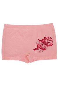 Sofra LOVE ME Rose Ladies Seamless Boyshort