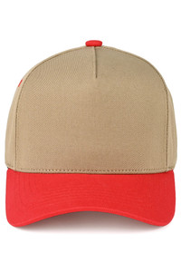 C.C Two Tone Cotton Plain Trucker Cap