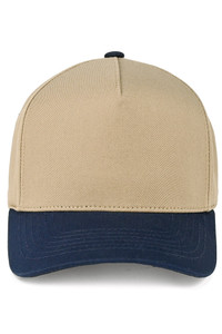 C.C Two Tone Cotton Plain Trucker Cap