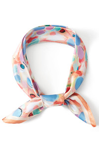 Floral Pattern Print Bandana Summer Scarf