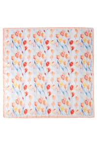 Floral Pattern Print Bandana Summer Scarf