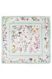 Floral with Dragonfly Print Bandana Scarf