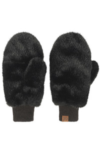 CC BEANIE GLITTER Short Fur Convertible Mitten Gloves