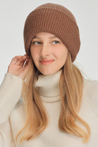 CC BEANIE Solid Long Folded Cuff Beanie Winter Hat 