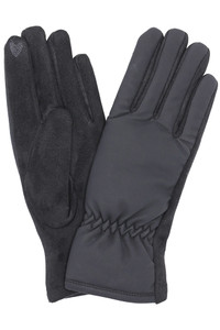 Shirred Wrist Smart Touch Winter Gloves