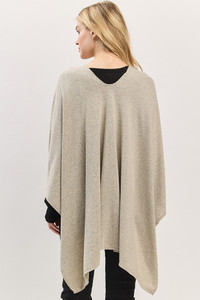 Solid Pull Through Fashionable Wrap Kimono