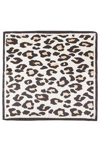 Leopard Pattern with Boarder Line Bandana Scarf