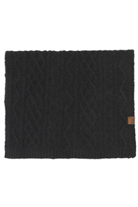 CC BEANIE Solid Cable Knit Winter Oblong Scarf

