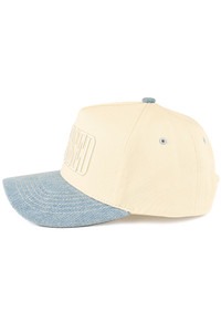 CC BEANIE BLESSED Letter Embroidered Two Tone Trucker Hat Baseball Cap
