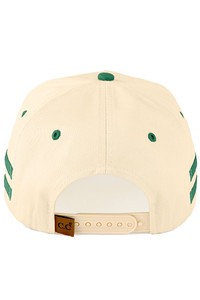 CC BEANIE Two Bold Stripes Side Point Two Tone Trucker Hat Baseball Cap
