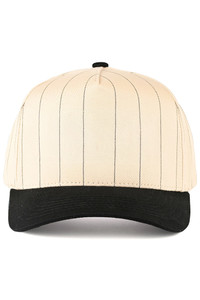 CC BEANIE Pinstripe Palin Two Tone Trucker Hat Baseball Cap
