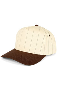 CC BEANIE Pinstripe Palin Two Tone Trucker Hat Baseball Cap
