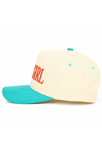 CC BEANIE SHOWGIRL Letter Embroidered on Two Tone Trucker Hat Baseball Cap
