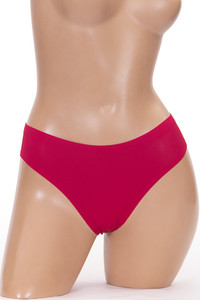 Solid Rib MicrofiberBikini Panty