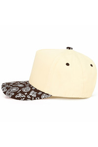 CC BEANIE Paisley Pattern Two Tone Trucker Hat Baseball Cap
Snapback