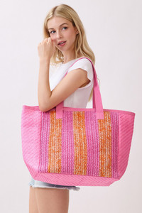 Nautical Stripe Tote Bag