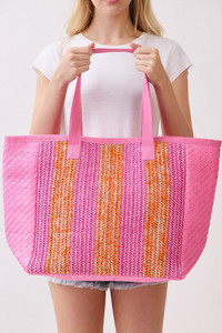 Nautical Stripe Tote Bag