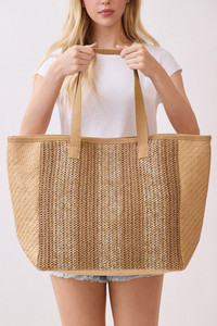 Nautical Stripe Tote Bag