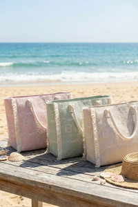 Boho Pattern Geometric and Elephant Print with Fringe Tote Bag
