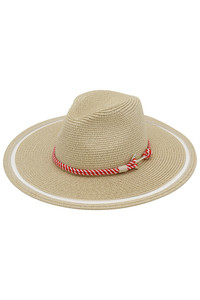 Nautical Rope with Anchor Detail Sheer Brim Sun Sun
