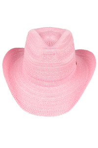 CC BEANIE Pattern Knitted Solid Cowboy Hat