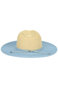 CC BEANIE Two Tone Panama Sun Hat with Band
