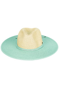 CC BEANIE Two Tone Panama Sun Hat with Band
