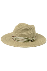 CC BEANIE Aztec Pattern Band Panama Sun Hat
