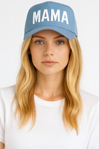 MAMA Embroidered Letter Baseball Cap
