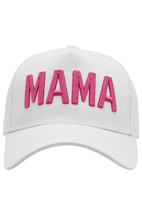 MAMA Embroidered Letter Baseball Cap
