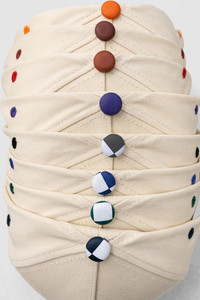 CC BEANIE Check Board Pattern Print Two Tone Canvas Baseball Cap Trucker Hat
