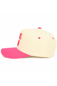 CC BEANIE GOD IS GOOD Embroidered Letter Two Tone Baseball Cap Trucker Hat
