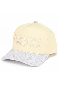 CC BEANIE I'VE GOT A 90'S COUNTRY HEART Embroidered Letter Two Tone Baseball Cap Trucker Hat
