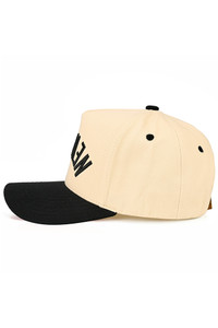 CC BEANIE NEW YORK Embroidered Letter on Two Tone Baseball Cap Trucker Hat
