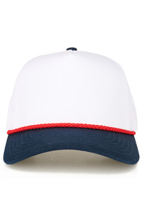 CC BEANIE Two Tone Plain with Rope Point Trucker Hat