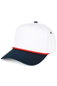 CC BEANIE Two Tone Plain with Rope Point Trucker Hat