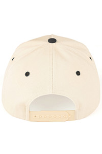 CC BEANIE Big Polka Dot Pattern Print on Brim Two Tone Baseball Cap Trucker Hat
