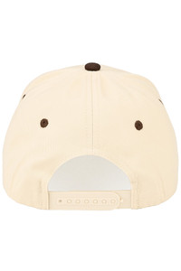 CC BEANIE Big Polka Dot Pattern Print on Brim Two Tone Baseball Cap Trucker Hat
