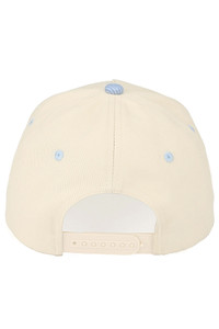 CC BEAMIE Nautical Theme Print on Brim Two Tone Baseball Cap Trucker Hat
