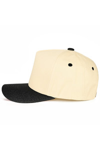 CC BEANIE Glitter Brim Two Tone Baseball Cap Trucker Hat
