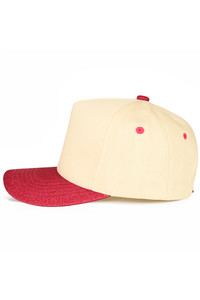 CC BEANIE Glitter Brim Two Tone Baseball Cap Trucker Hat
