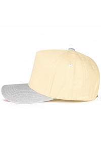 CC BEANIE Glitter Brim Two Tone Baseball Cap Trucker Hat
